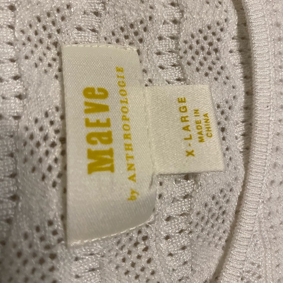 Anthropologie XL lightweight sweater. Worn once. Smoke free and pet free home. - Picture 2 of 7